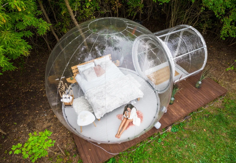 pop up bubble tent